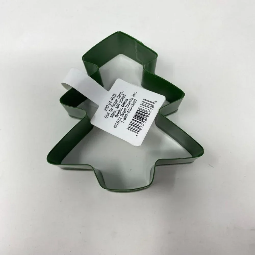 Target Set of 5 Holiday Winter Christmas Cookie Cutters Stainless Steel